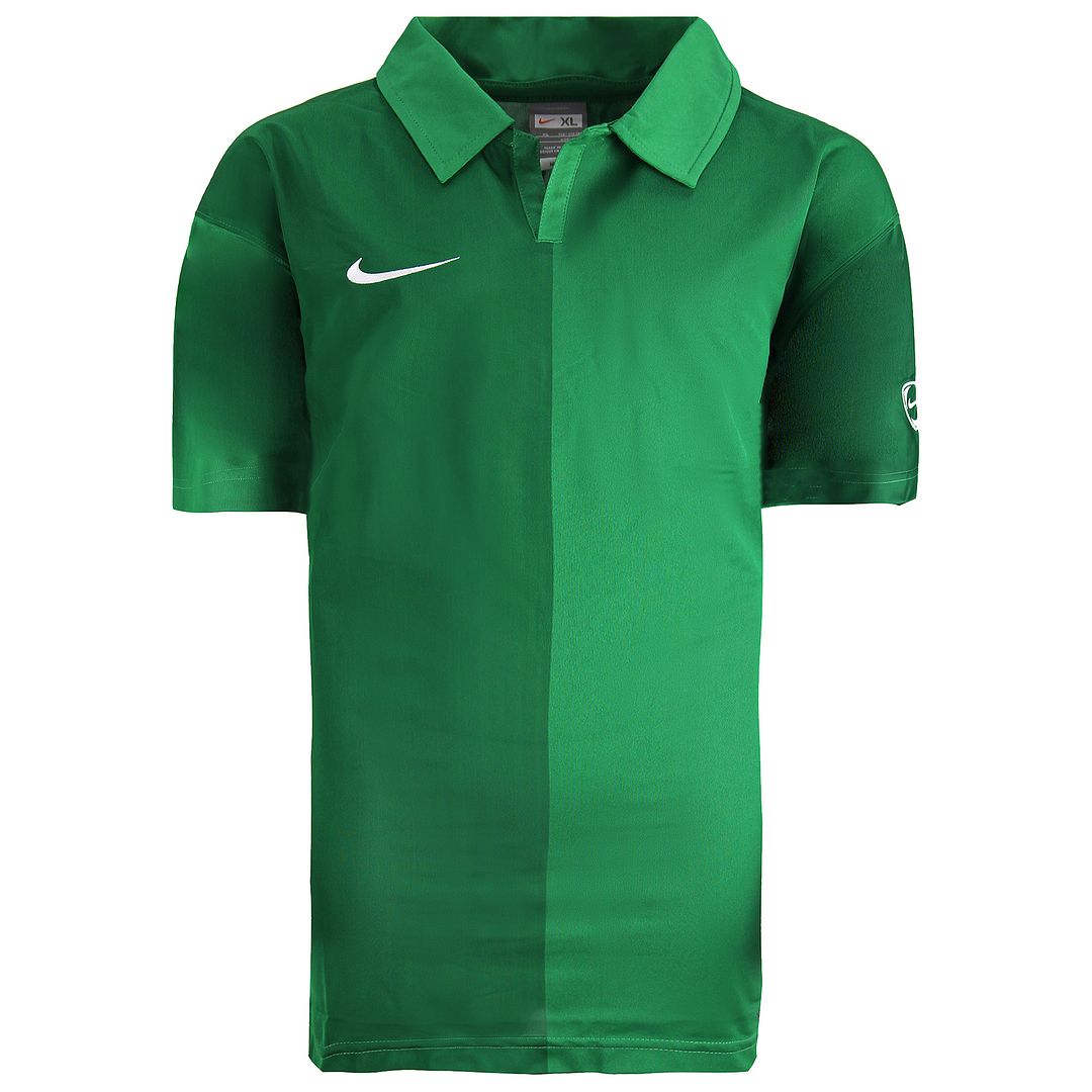 Nike Swoosh Kids grön fotbollströja