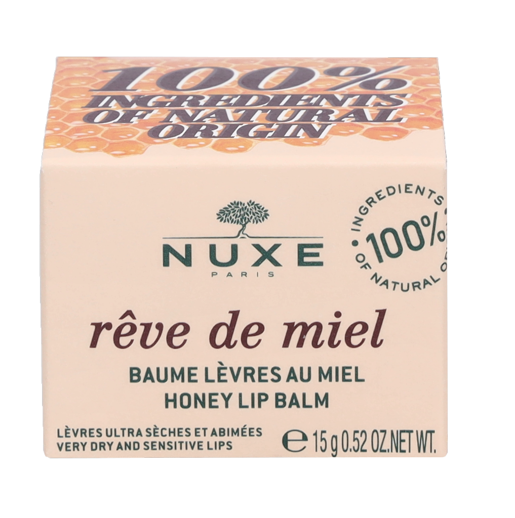 Nuxe Rêve De Miel Honey Lip Balm läppvård dam – bild 9