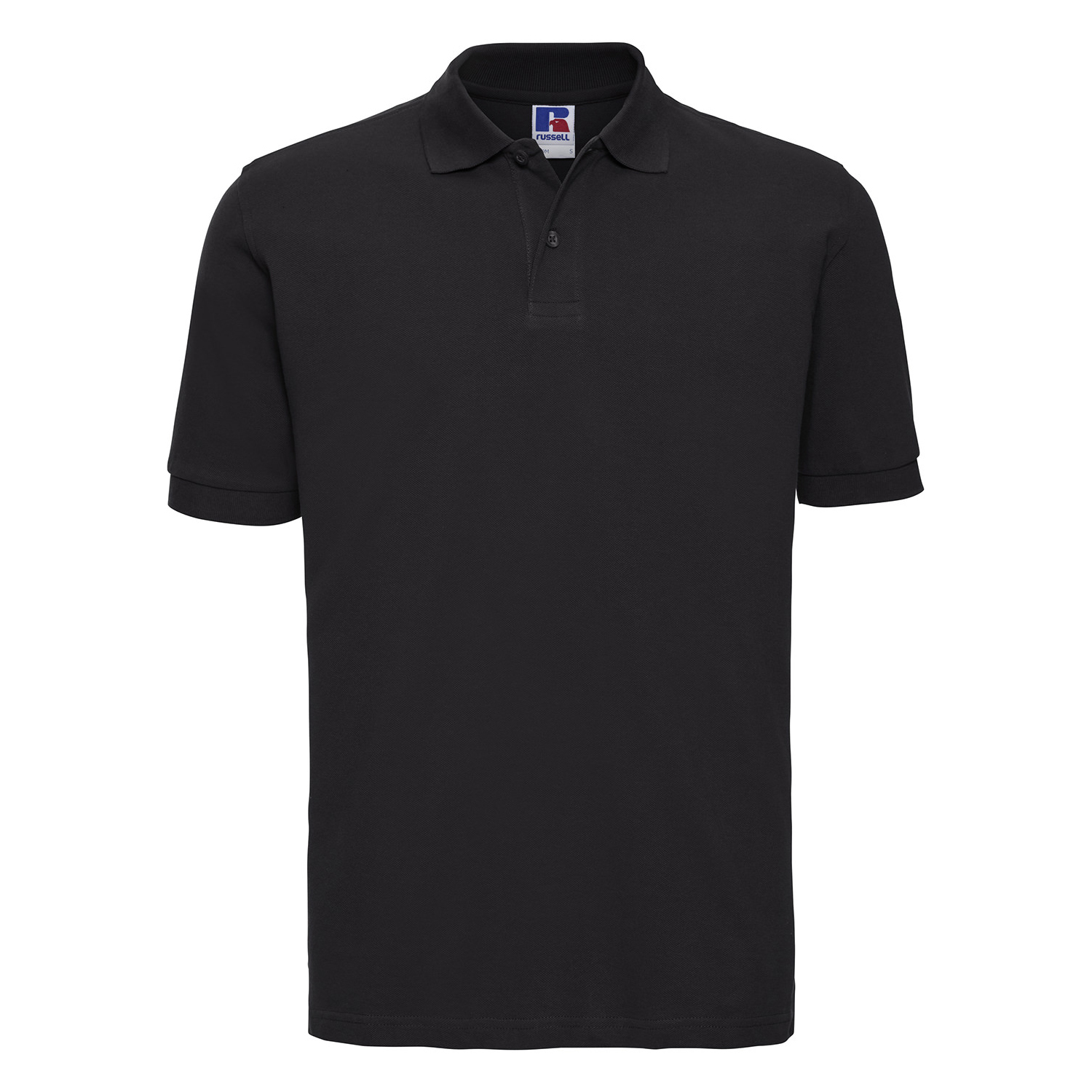Thumbnail - Russell - "Classic" Poloshirt für Herren (Schwarz)
