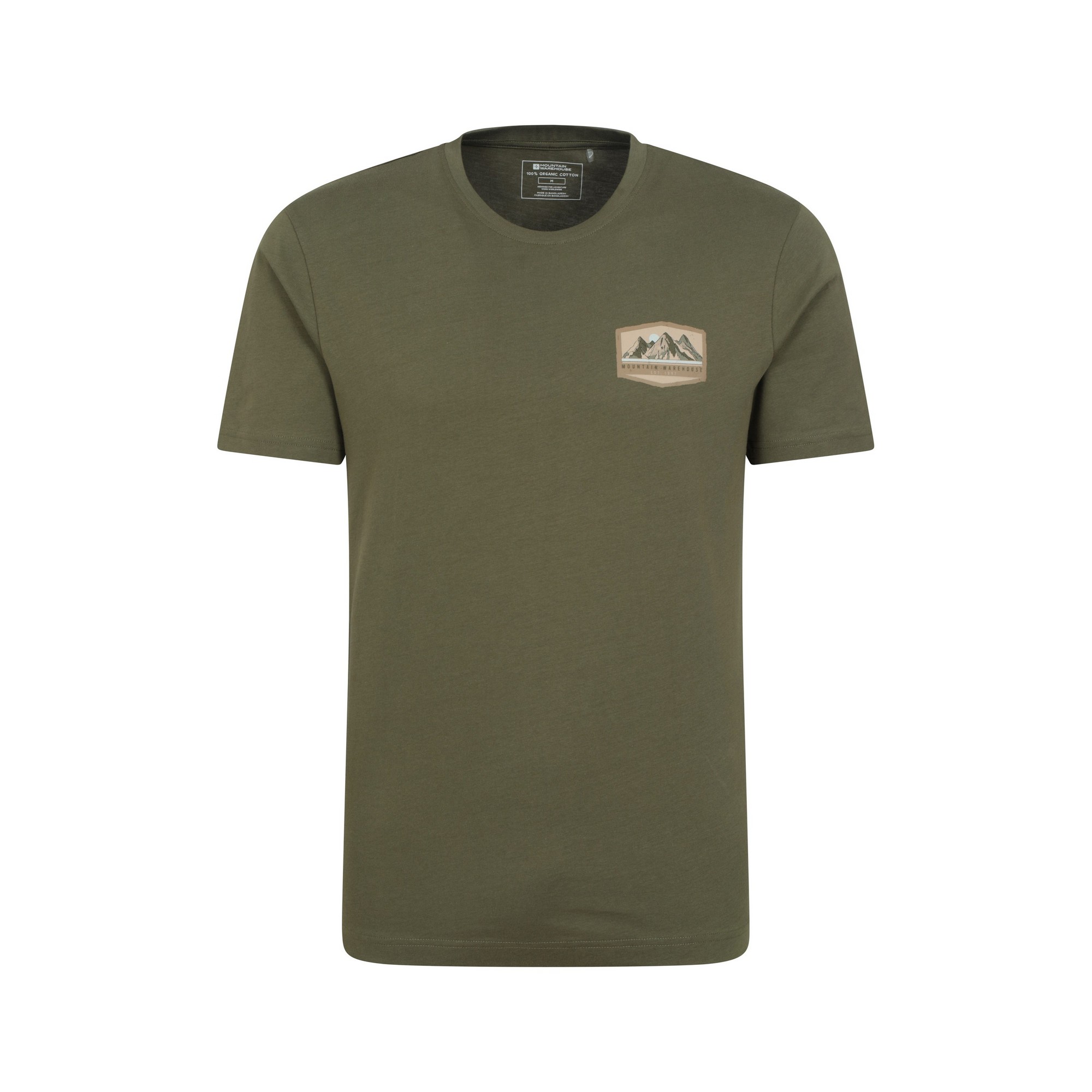Thumbnail - Mountain Warehouse - T-Shirt für Herren (Khakigrün)