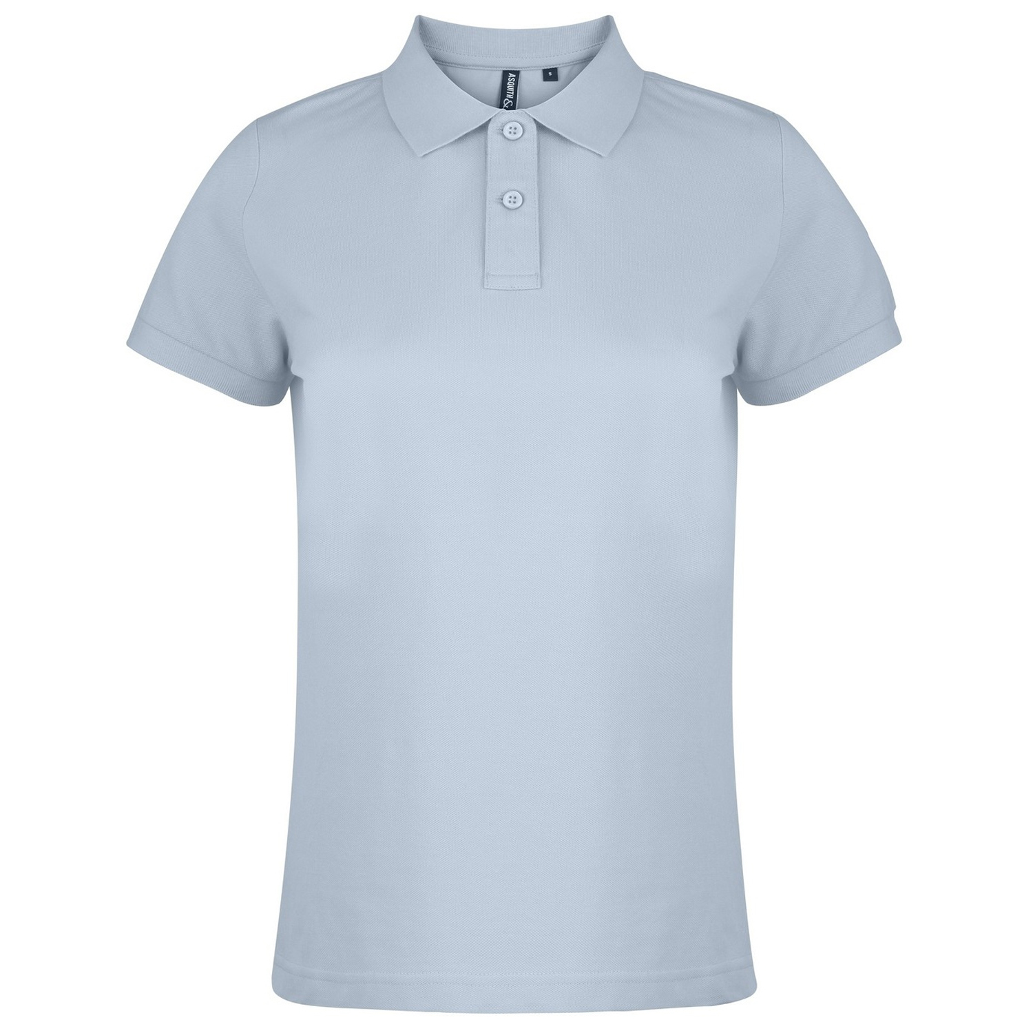 Thumbnail - Asquith & Fox - Unifarbenes Poloshirt - Damen (Türkis)