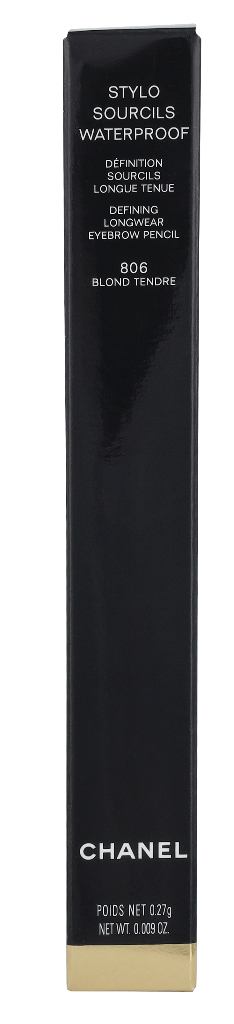 Chanel Stylo Sourcils Waterproof Defining Long Wear Eyebrow Pencil 804 Blond Dore ögonbryn dam – bild 2