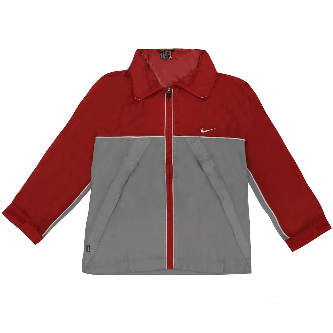 Nike Boys Windbreaker Jacket Colourblock Track Top 421271 671