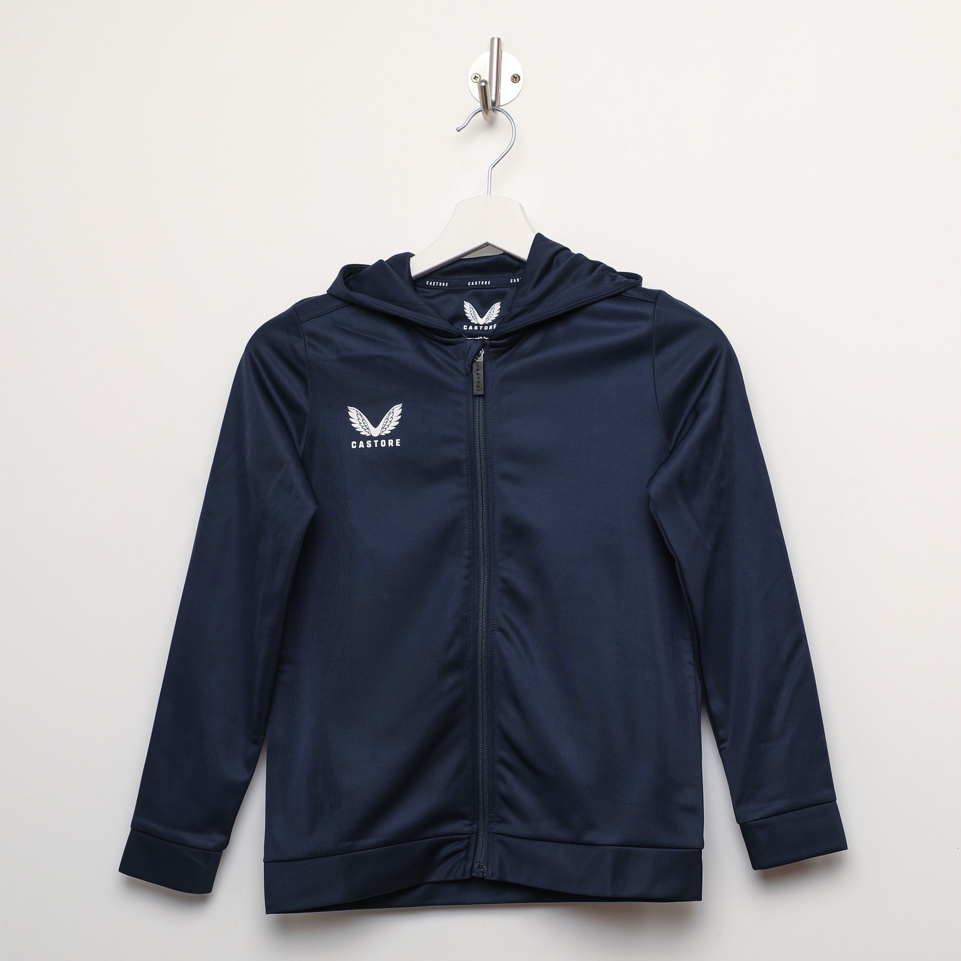 Castore Boys Boy's Junior Zip Through Hoodie Navy - Size 14-15Y