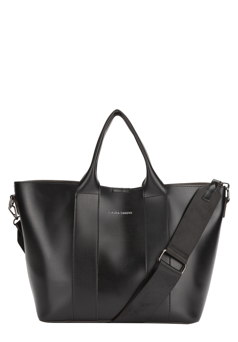 TWIN STRAP TOTE WITH INNER POUCH