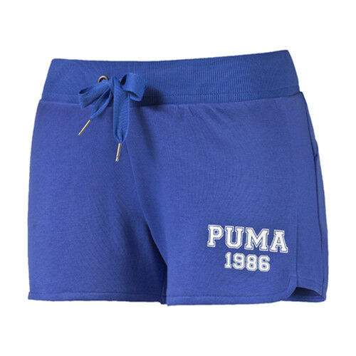 Thumbnail - Puma Style Athletic Damen Schillernde blaue Sportshorts 836403 31 RW22
