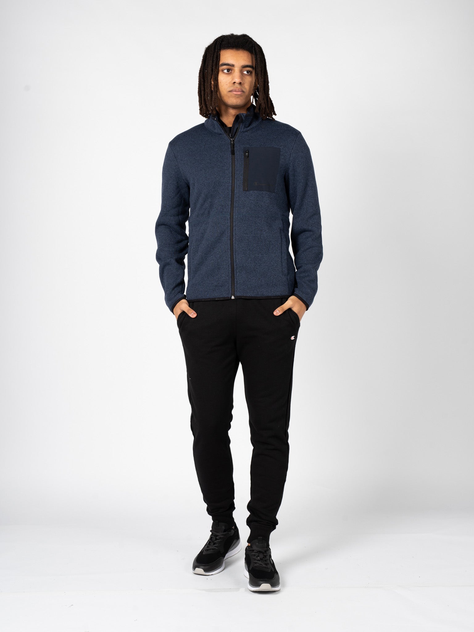 CHAMPION Sweatshirt Svart för män herr – bild 2