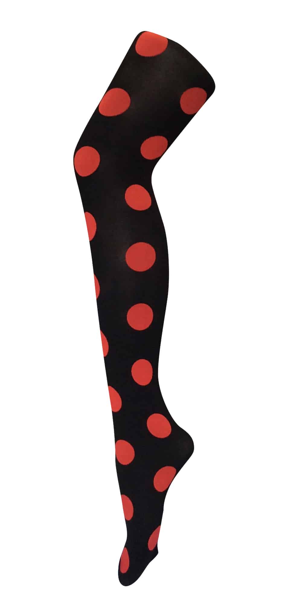 Thumbnail - Sock Snob - Farbige 80 Denier blickdichte Damenstrumpfhose - Big Spot