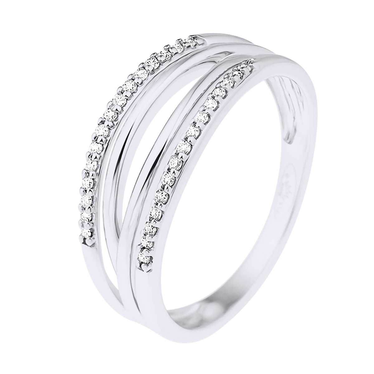 Thumbnail - DIADEMA - Ring - Diamanten - Weißgold