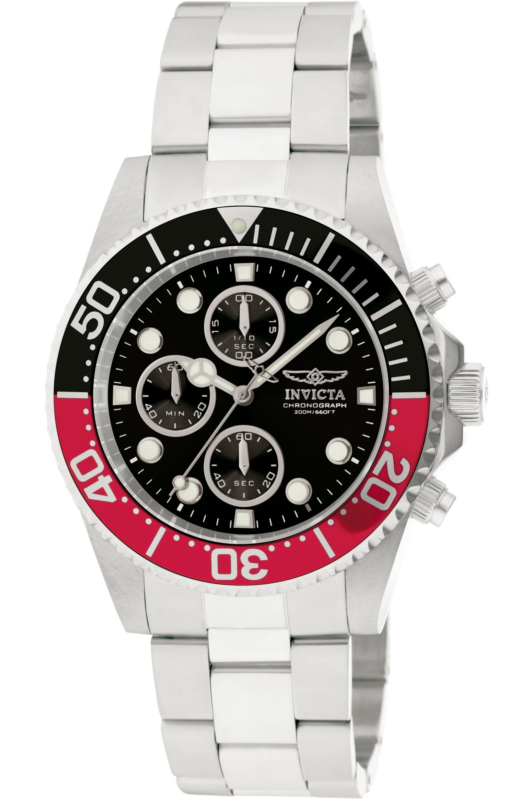 Invicta Pro Diver 1770 Heren Quartz Horloge - 43 mm
