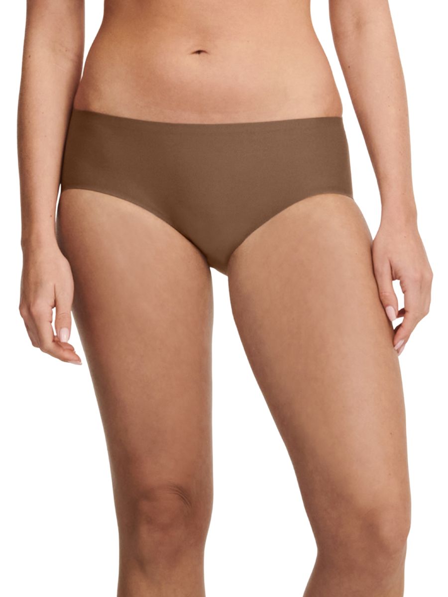 Chantelle Womens SoftStretch Hipster Brief - Brown Polyamide - One Size