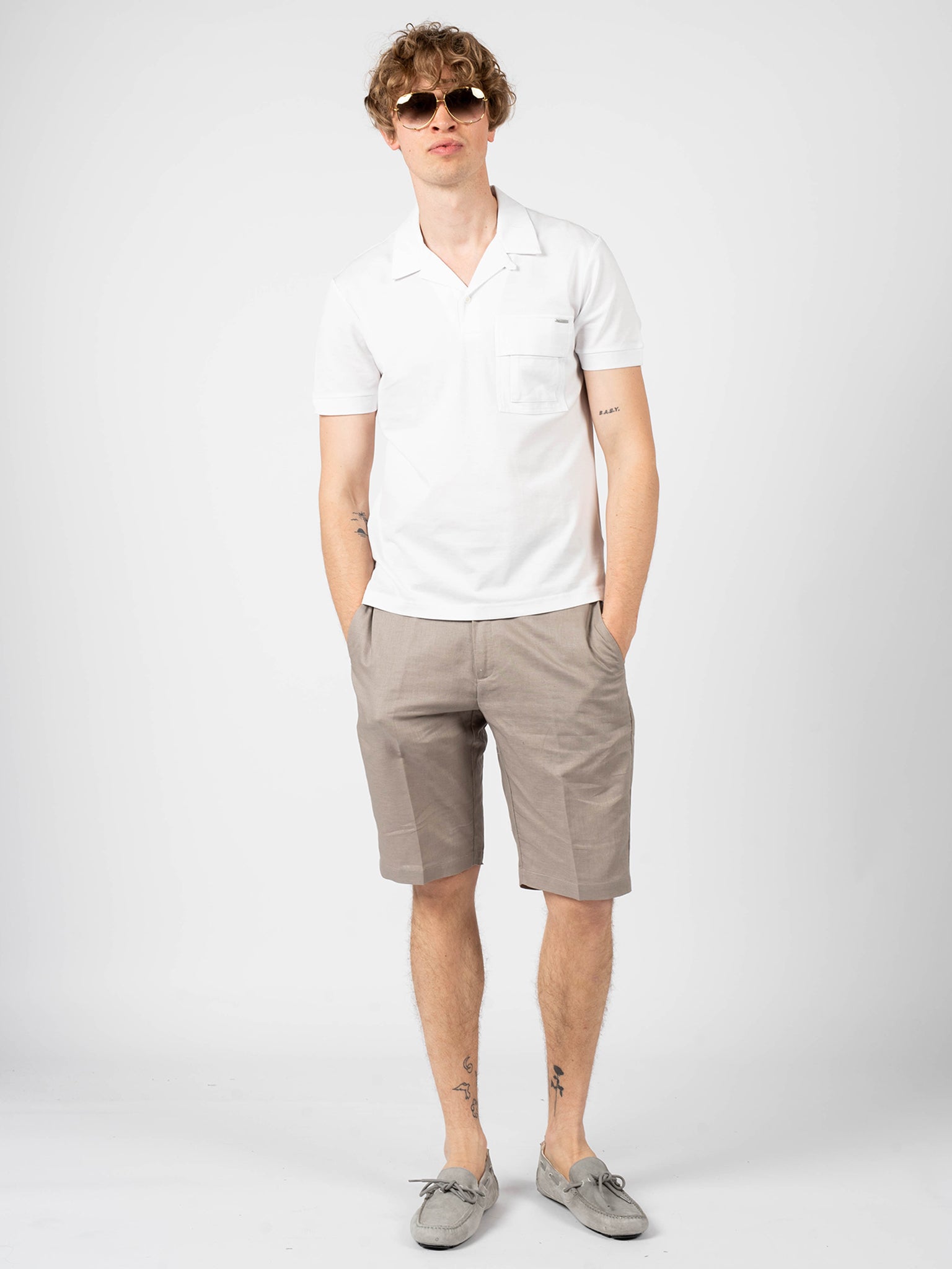Antony Morato Herr Vit Polotröja