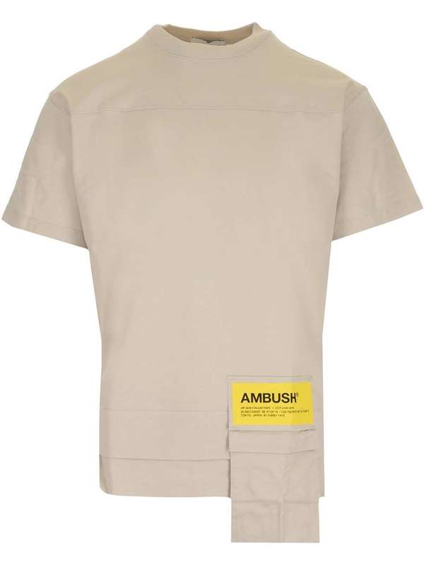 Thumbnail - Ambush New Taille Tasche Beige T-Shirt