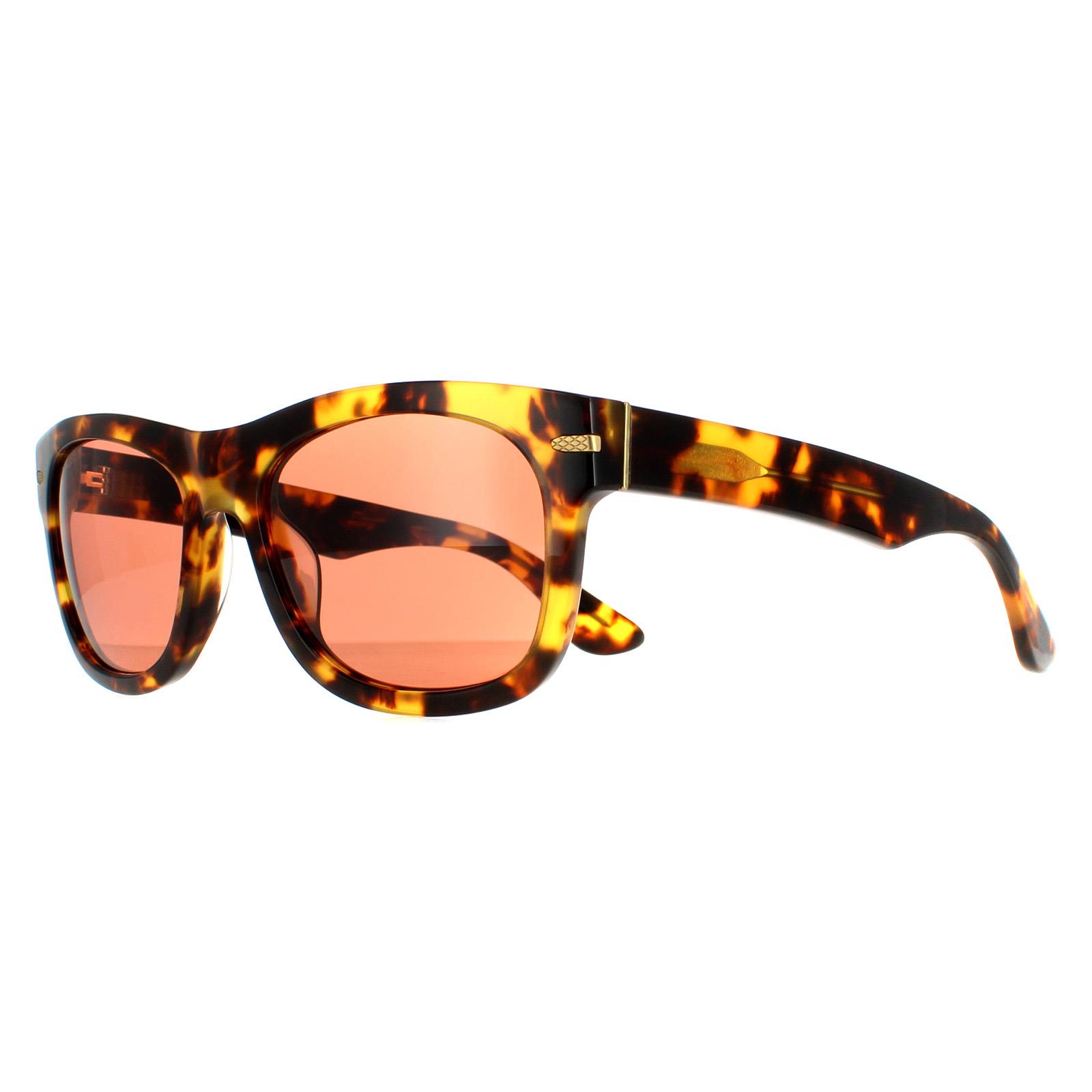 Serengeti Square Unisex Glänsande sköldpadda Havanna Mineral Drivers Foyt solglasögon herr – bild 6