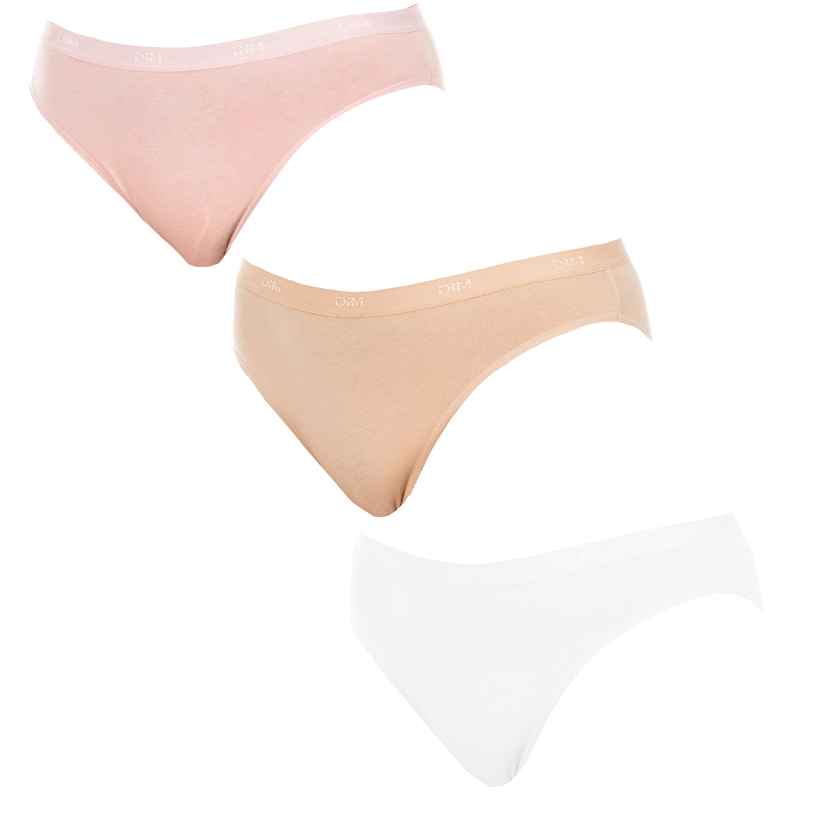 Thumbnail - Pack-3 Les Pockets Höschen elastischen Stoff D4H00 Frau