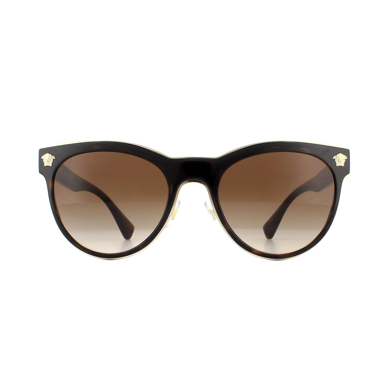 Versace Womens Sunglasses VE2198 125213 Dark Havana Brown Gradient - One Size
