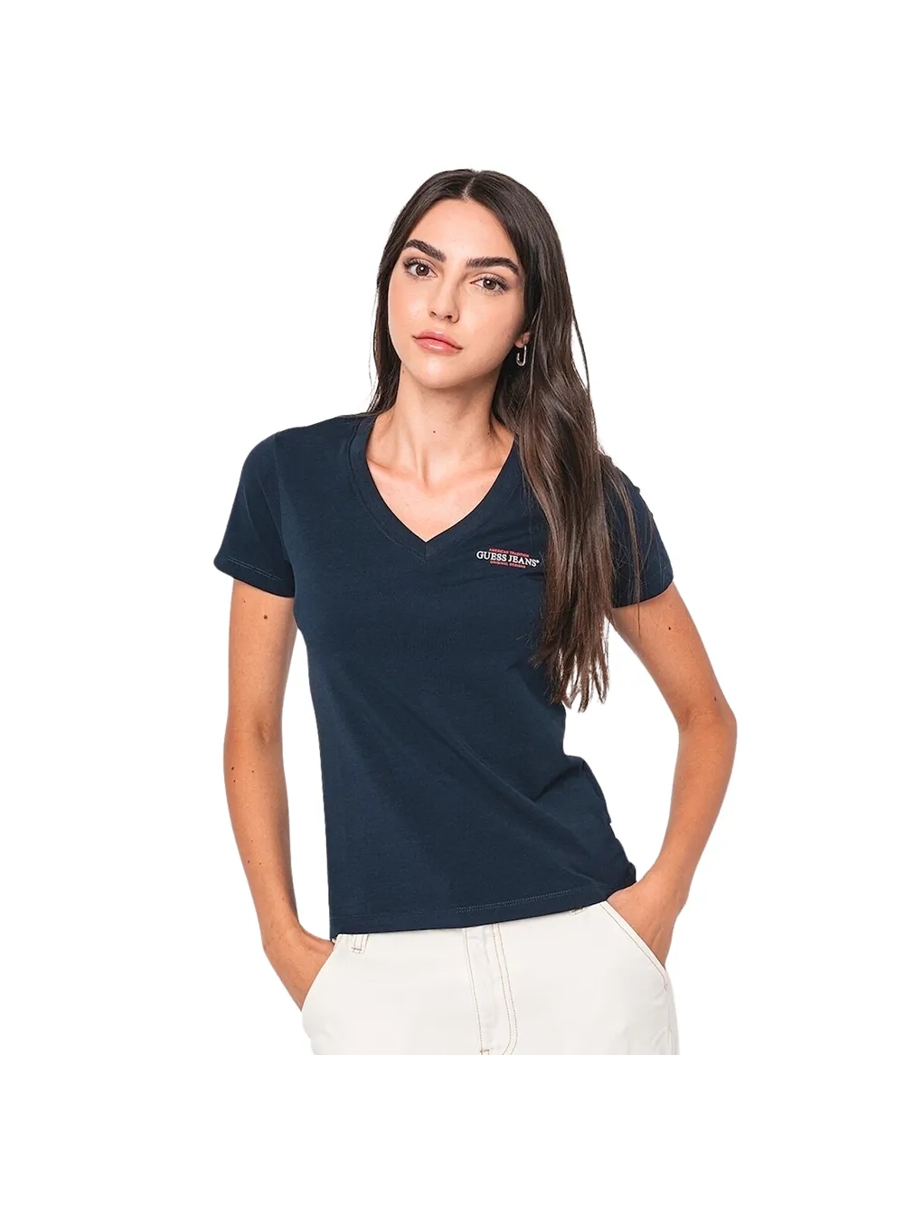 Thumbnail - T-Shirt Guess Femme American