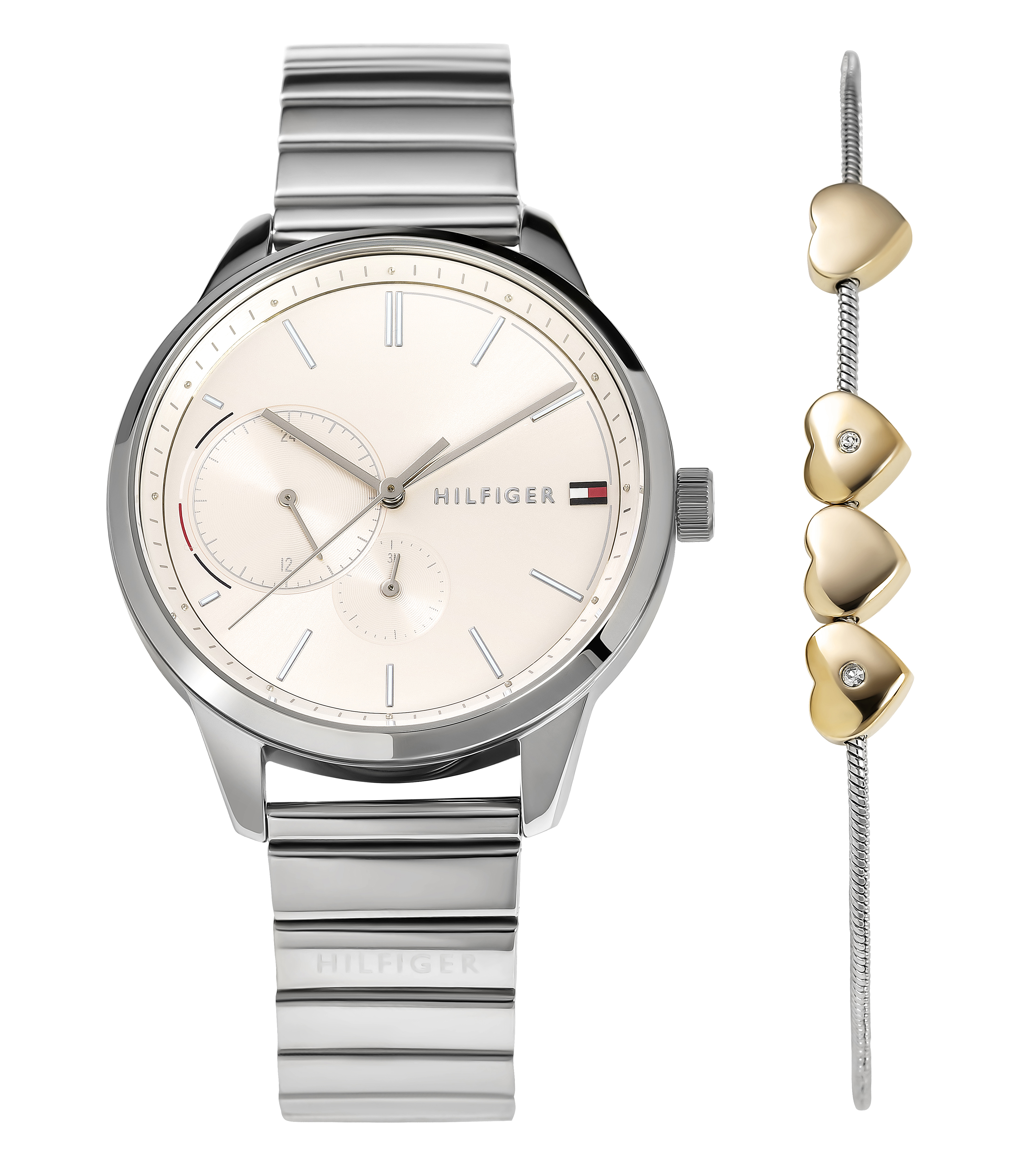 Tommy Hilfiger Brooke Womens Silver Watch 2770045 Stainless Steel - One Size