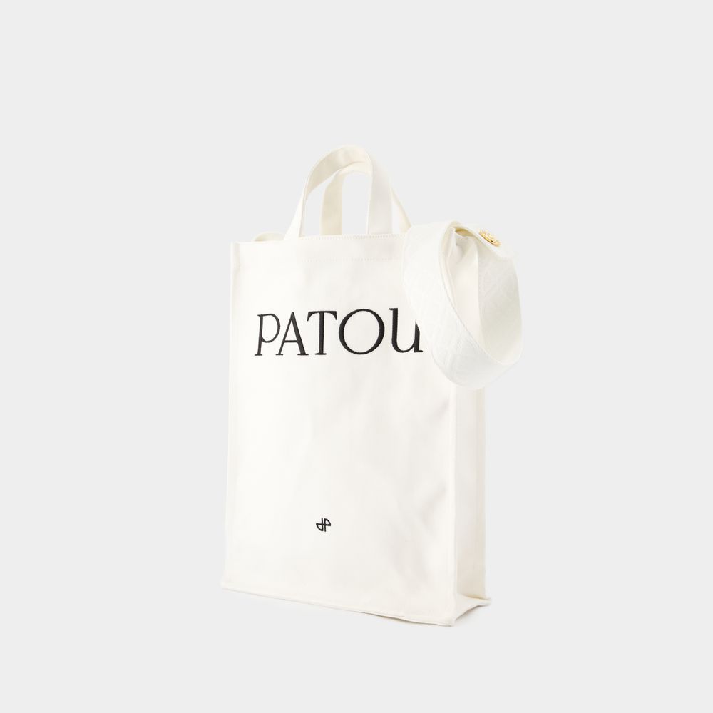 Vertikal shoppingväska PATOU Bomull 2