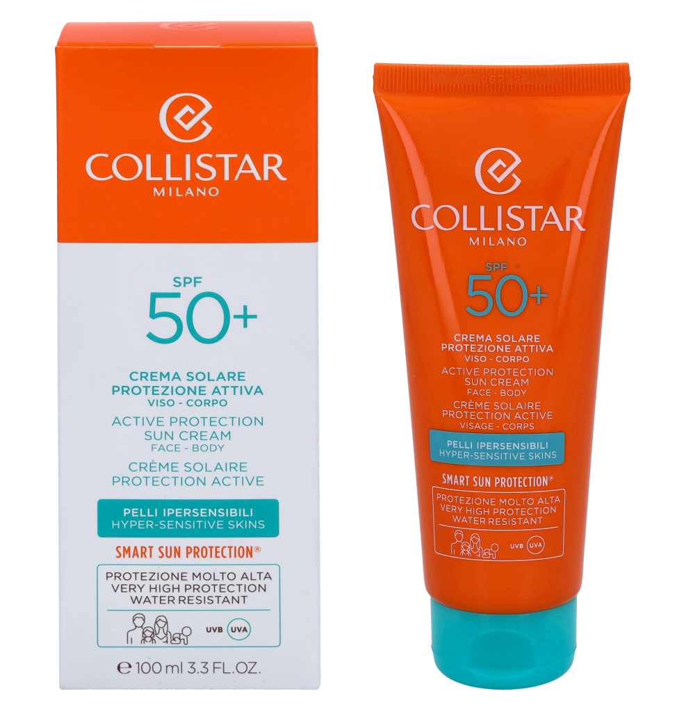 Collistar Aktive Schutz Sonnencreme Gesicht Körper SPF 50+ 100ml