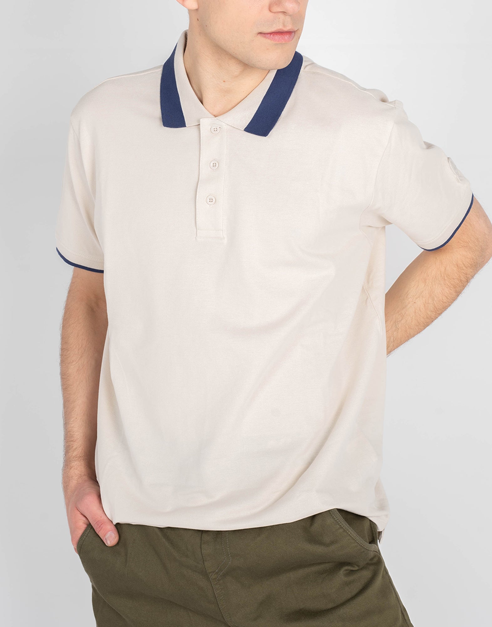 Invicta Polohemd Herren Beige