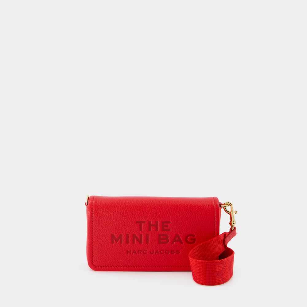 Thumbnail - The Mini Bag - Marc Jacobs - Leder - Rot