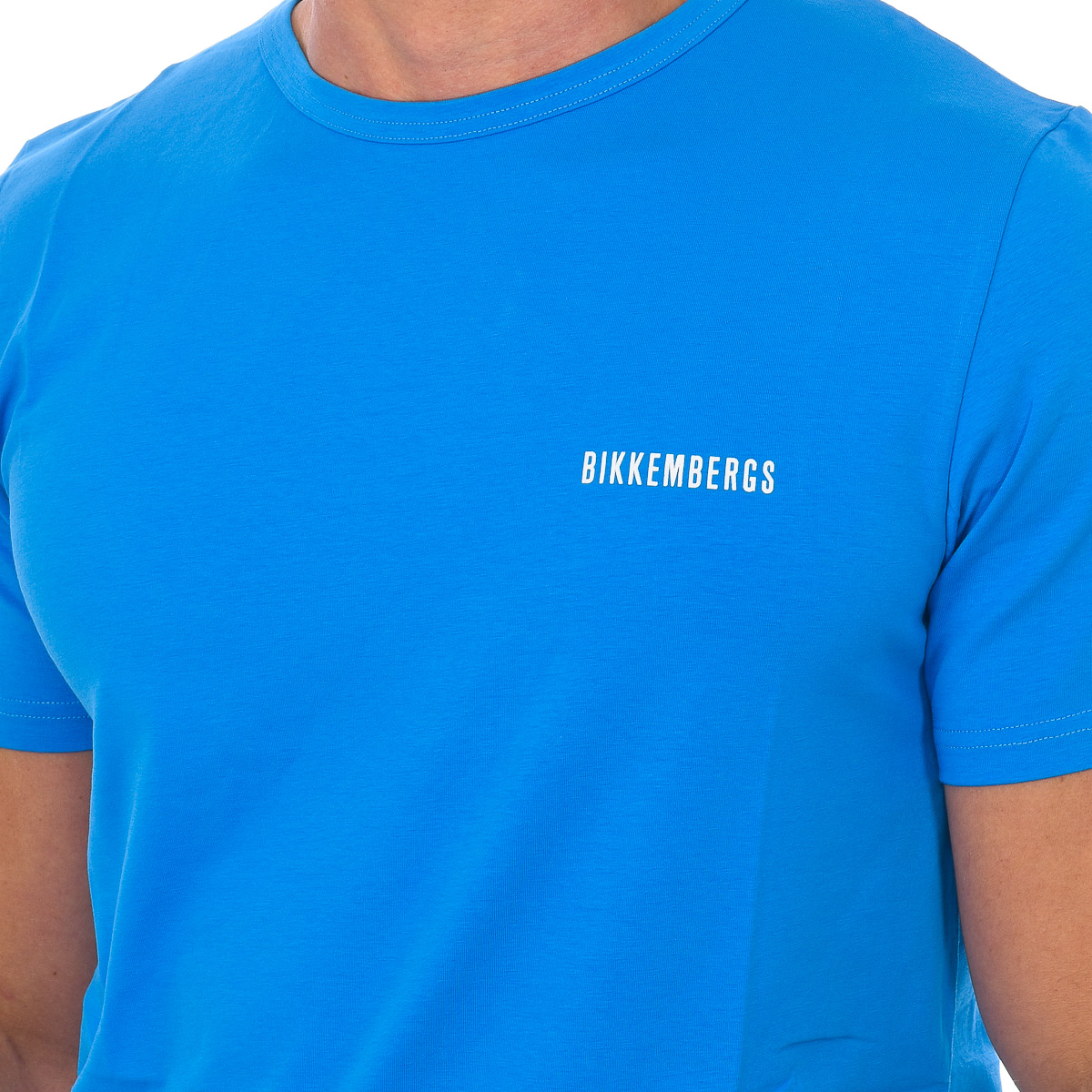 Bikkembergs Pupino kortärmad T-shirt med rund hals för män BKK2MTS01 herr – bild 2