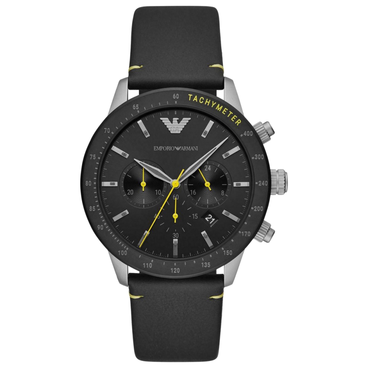 Thumbnail - Emporio Armani Herrenuhr Quartz Grau Silber
