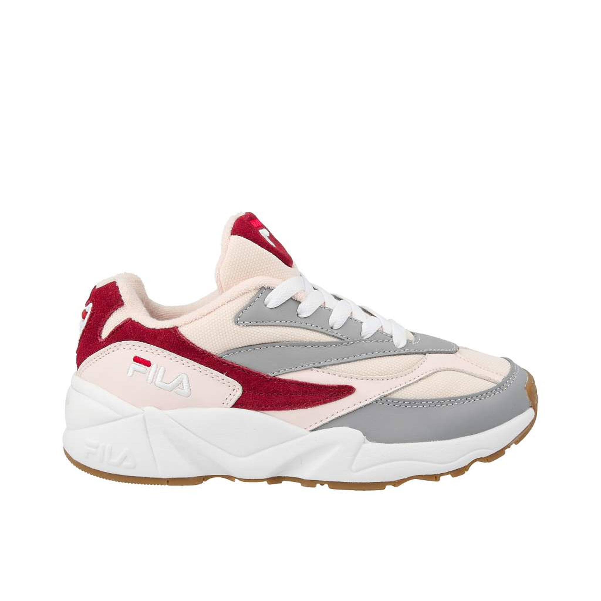 Fila Venom Womens Pink/Grey Trainers - Multicolour - Size Uk 5