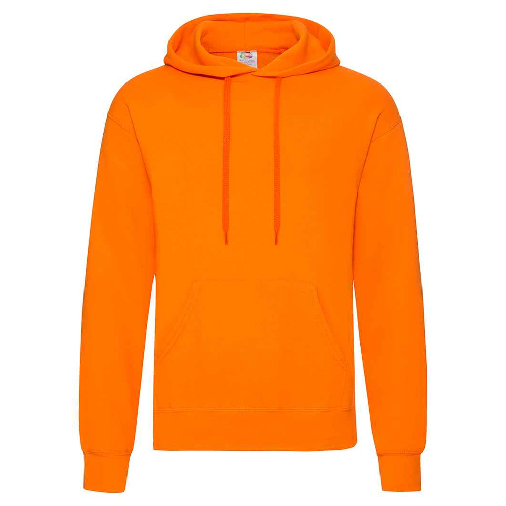 Unisex Classic Hoodie för vuxna (Orange)