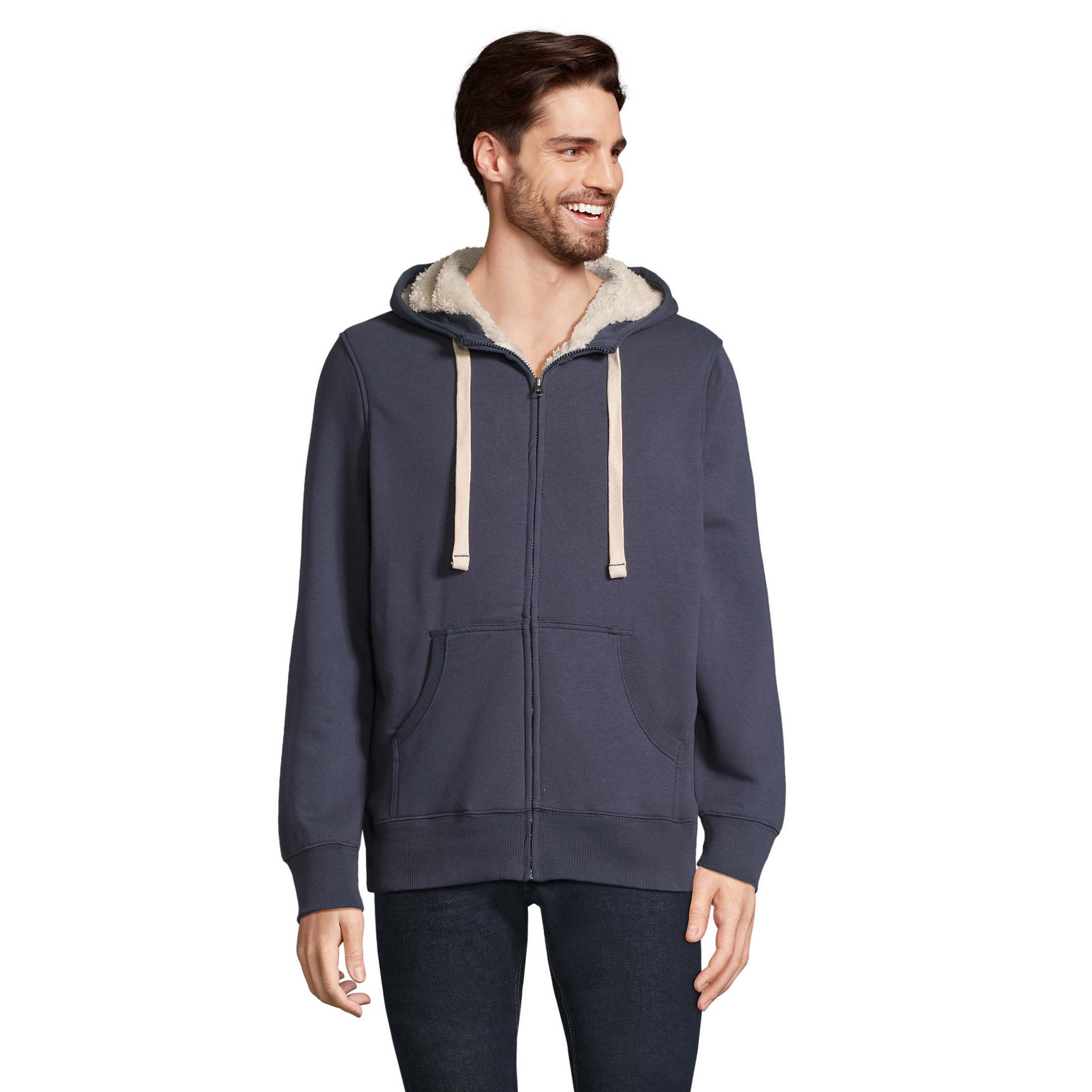 SOLS - Jacke Mit Reißverschluss für Herren/Damen Unisex (Dunkelblau)