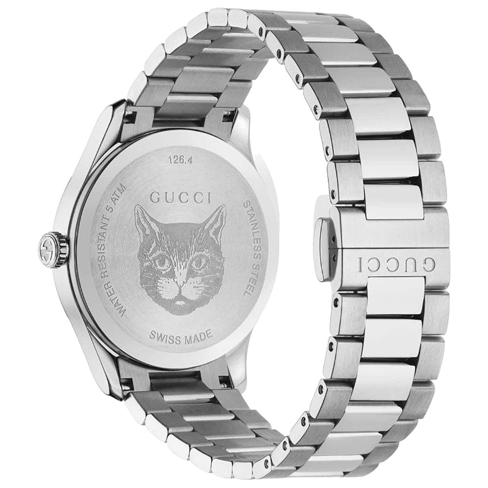 Gucci YA1264166 G-Timeless Pink Mother of Pearl Dial Unisex-klocka herr – bild 2