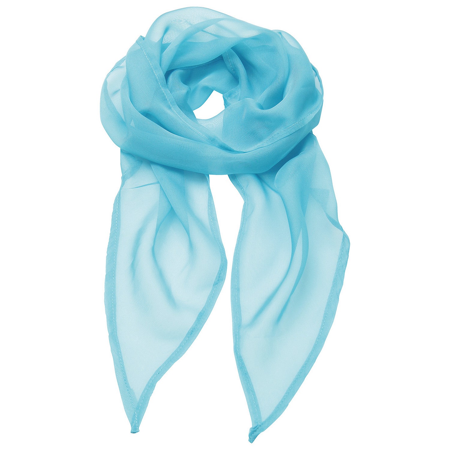 Premier - "Colours" Schal für Herren/Damen Unisex (Türkis)