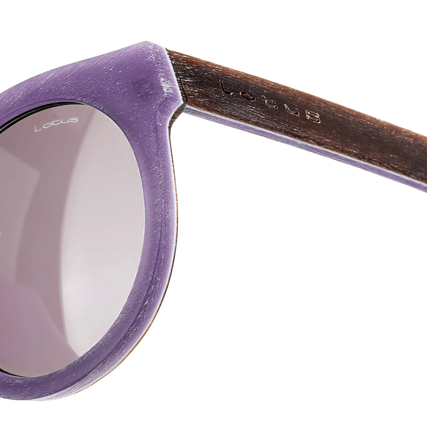 LOTUS Solglasögon i acetat med oval form L8023 unisex herr – bild 2