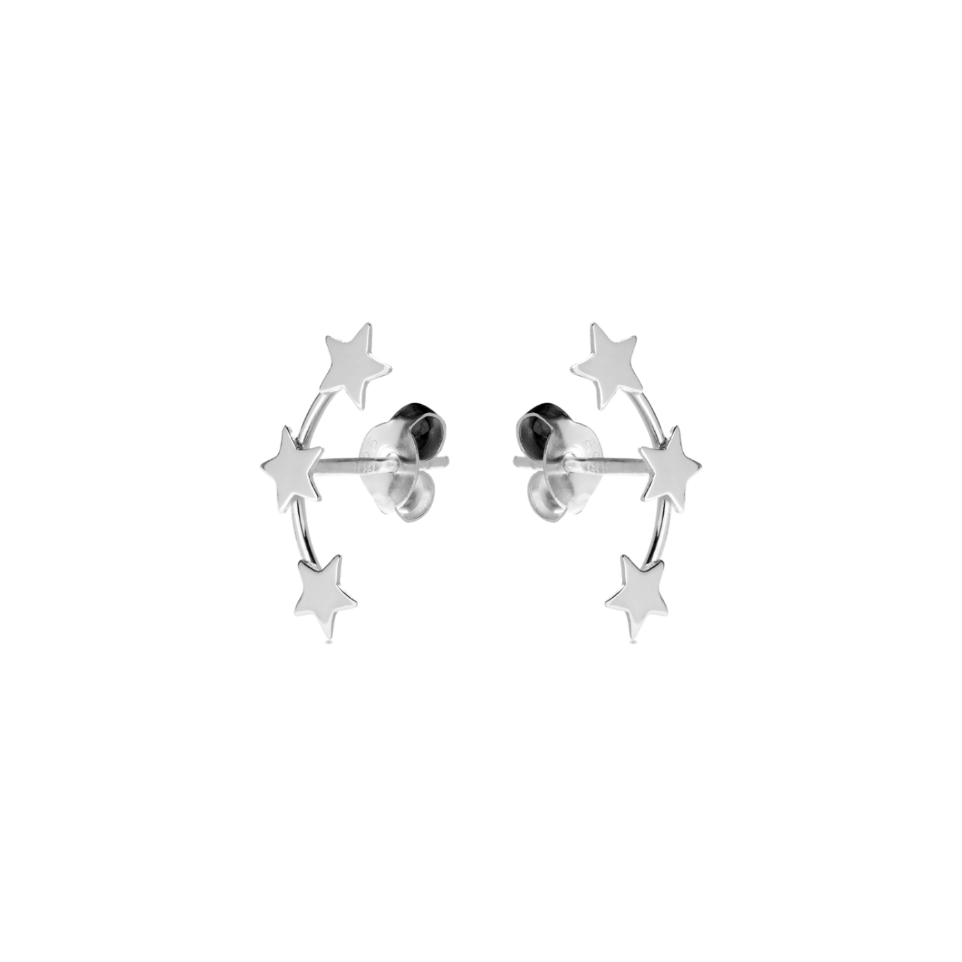 Luxenter Essential-örhängen i 925 sterling silver med rhodiumfinish dam – bild 2