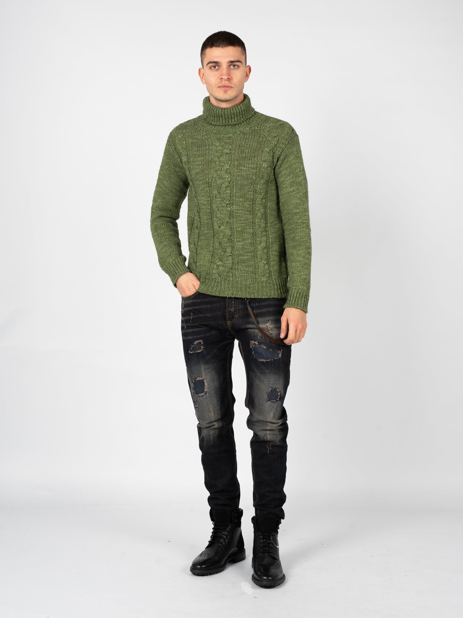 Xagon Man Xagon Pullover Herr stickade tröjor – bild 2