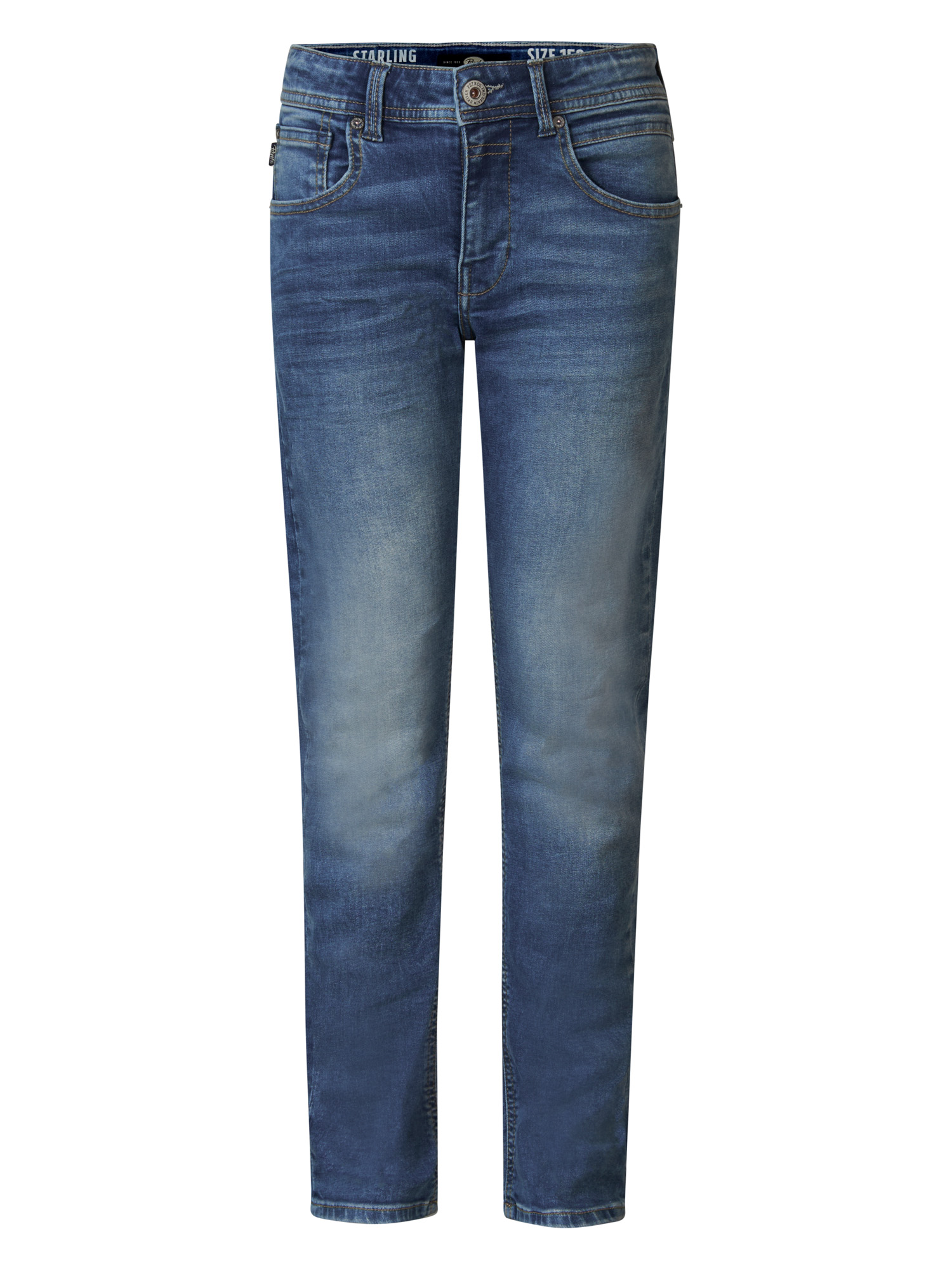 Petrol Industries - Jongens Starling Straight Fit Jeans Siku - Blauw