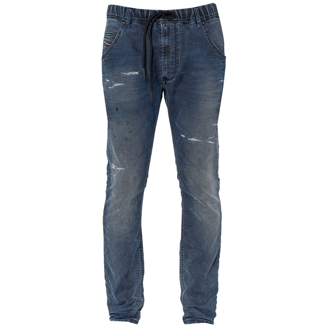 Diesel Krooley-NE Dunkelblaue Jogg-Jeans