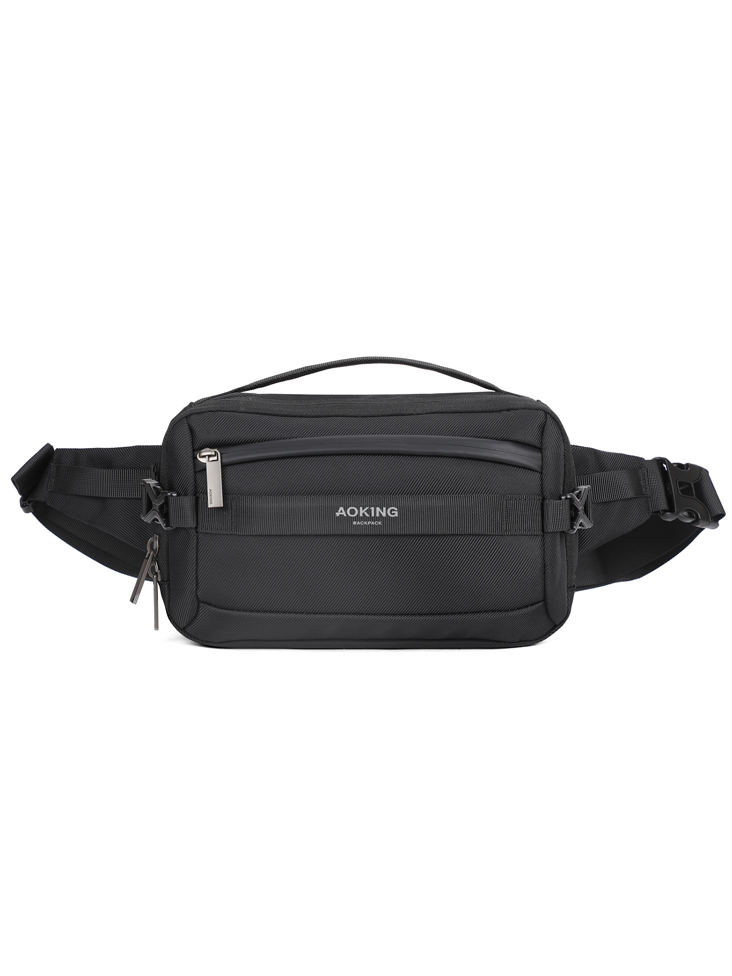 Thumbnail - Aoking Gürteltasche Unisex BLACK