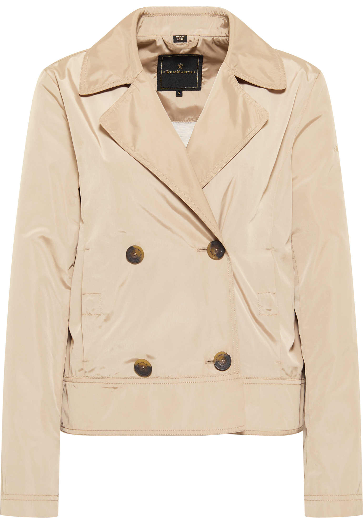 Dreimaster overgangsjasje Dames beige