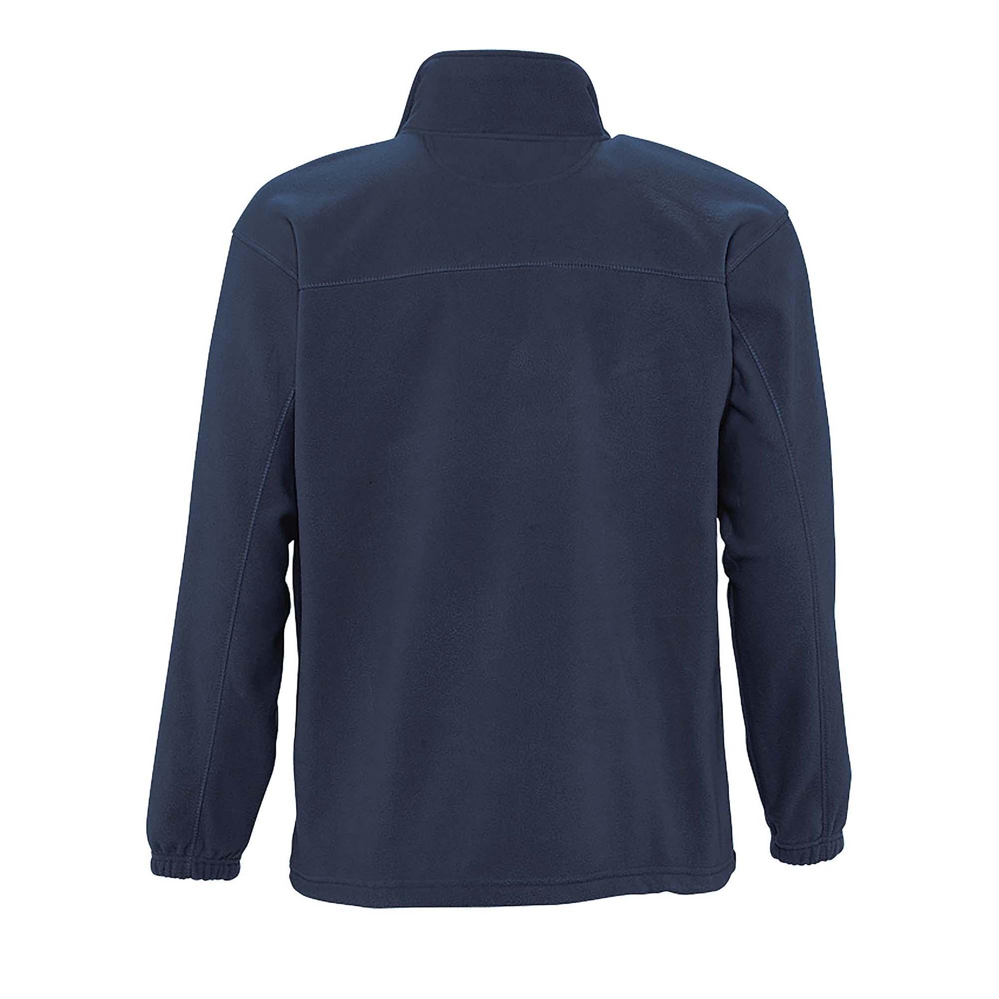 SOLS Mens North Full Zip Outdoor Fleece Jacket (Marinblått) jackor herr – bild 2