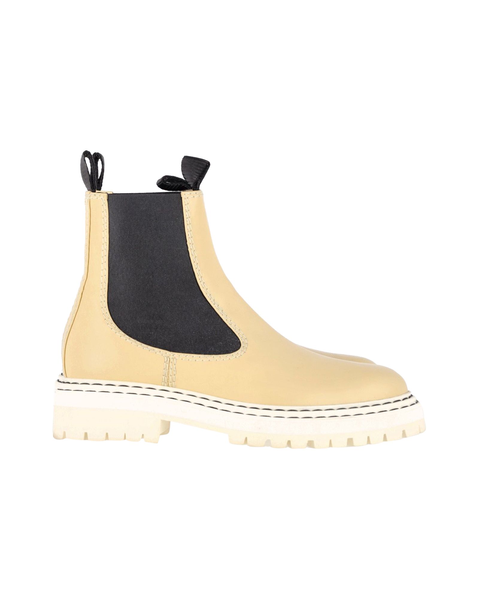 Proenza Schouler Pre-owned Womens Chelsea Ankle Boots in Beige Leather – Size 40.5 EU/IT