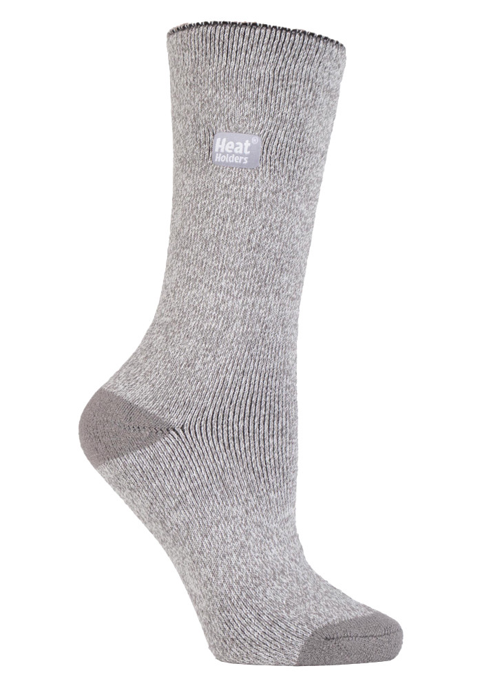 Thumbnail - Heat Holders Lite - 3 Paar Multipack Womens Thermal Socks für den Winter | Dünne & warme Socken für Kleidersocken - Silb...