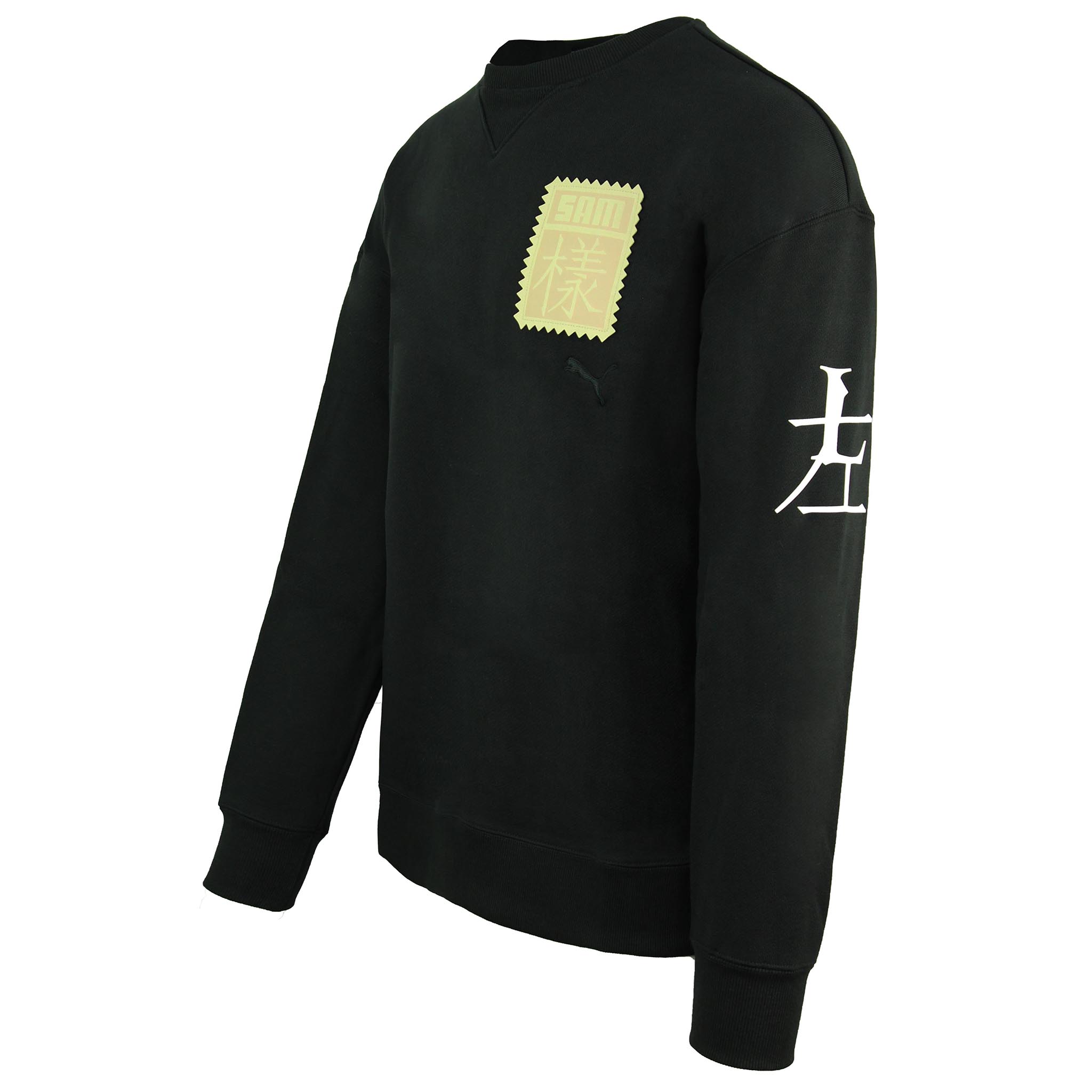 Puma x Michael Lau Långärmad Crew Neck Svart Sweatshirt för herrar 530352 01 – bild 2