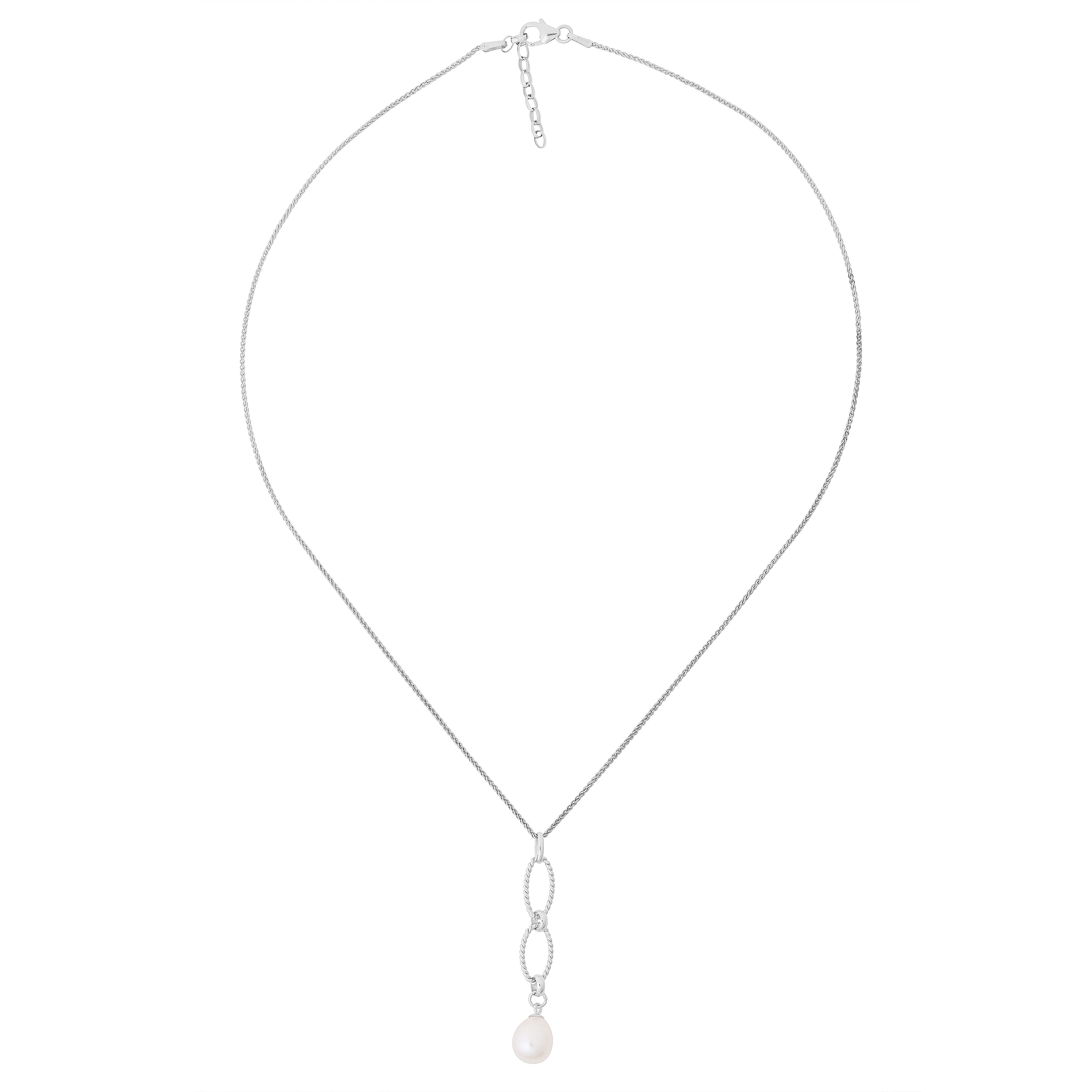Orphelia 'Alivina' Womens 925 Sterling Silver Chain With Pendant - Zh-7070 - One Size