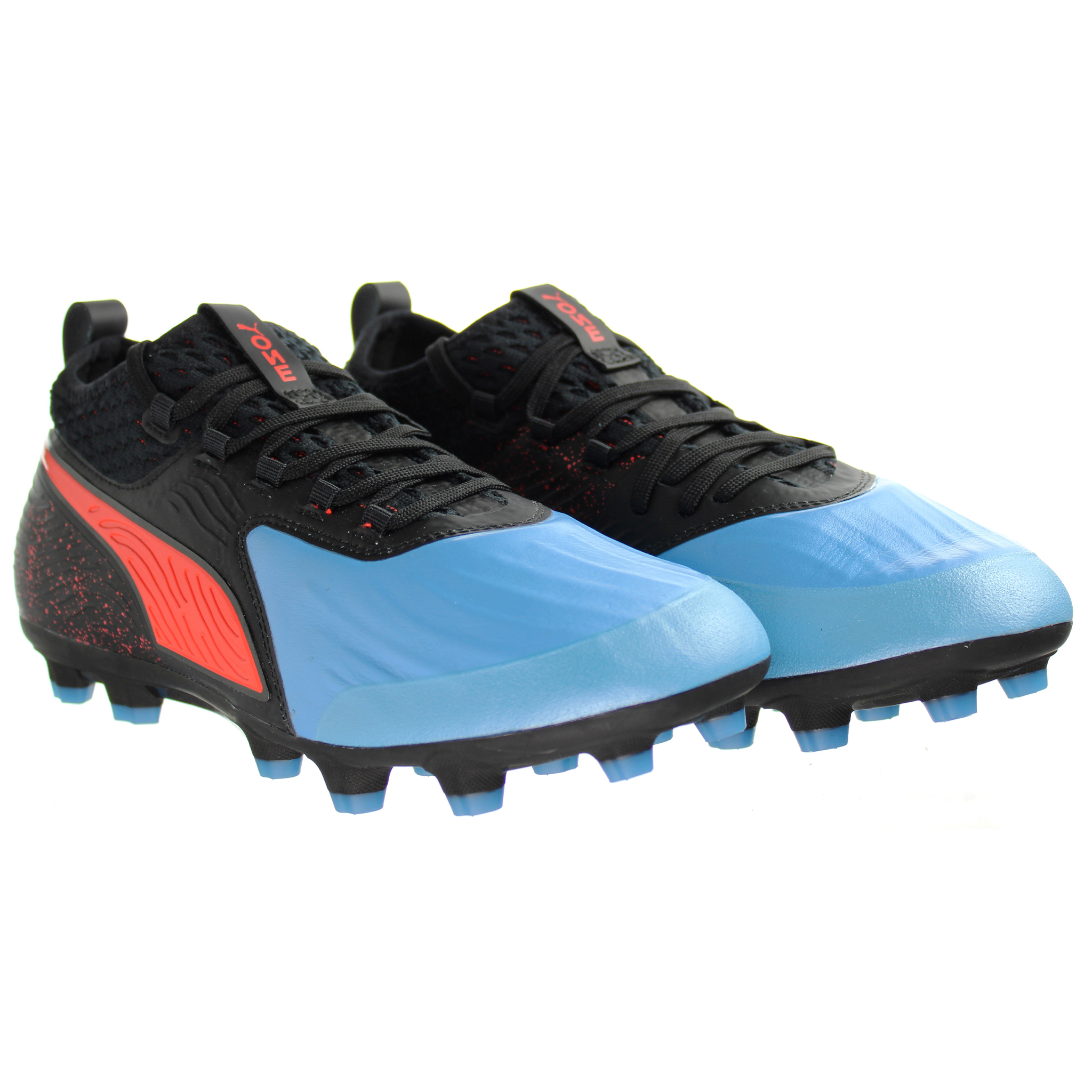 Puma One 19.2 HG Multicolor Fotbollsskor för herrar – bild 2