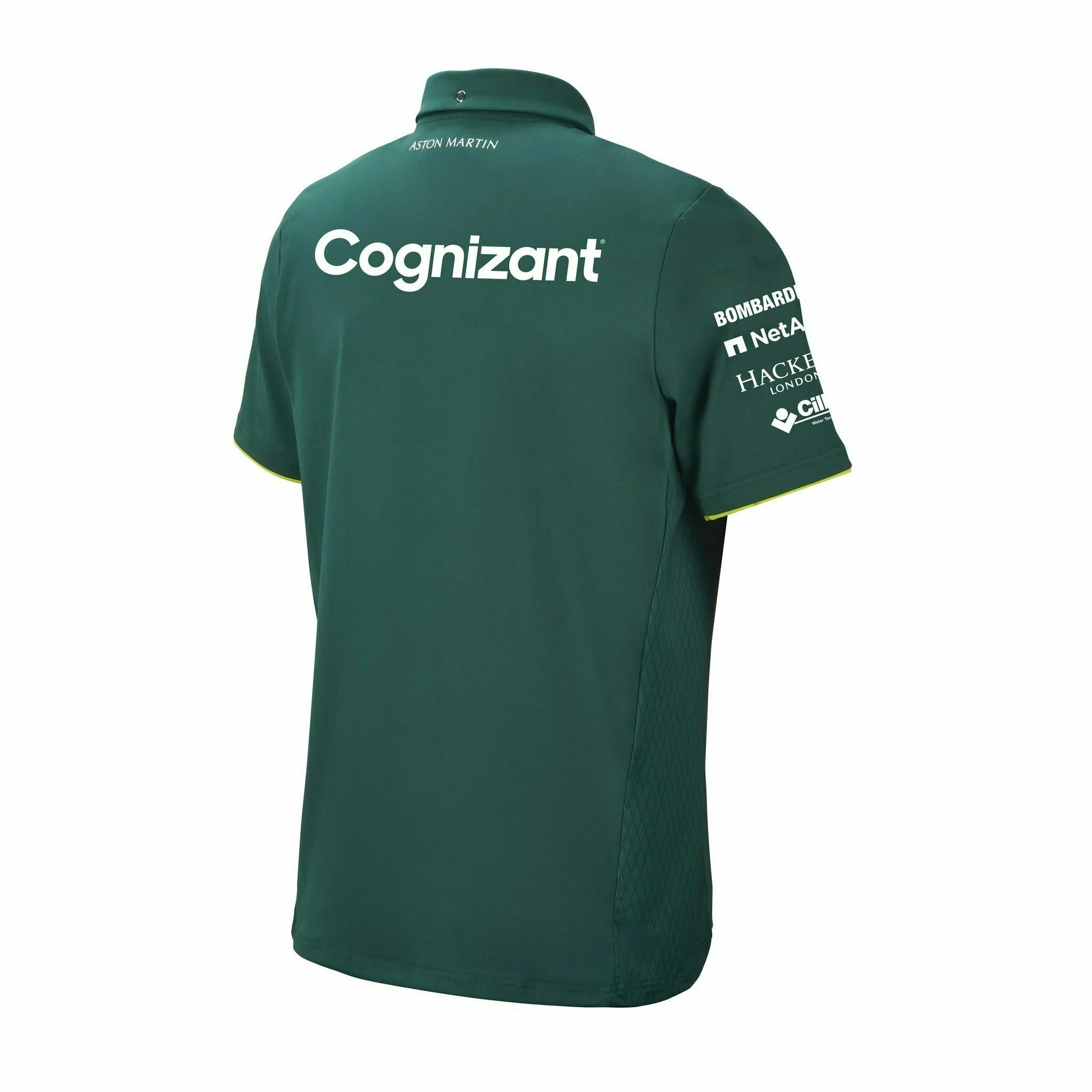 Aston Martin Cognizant F1 Official Team Grön Polotröja för herrar – bild 2