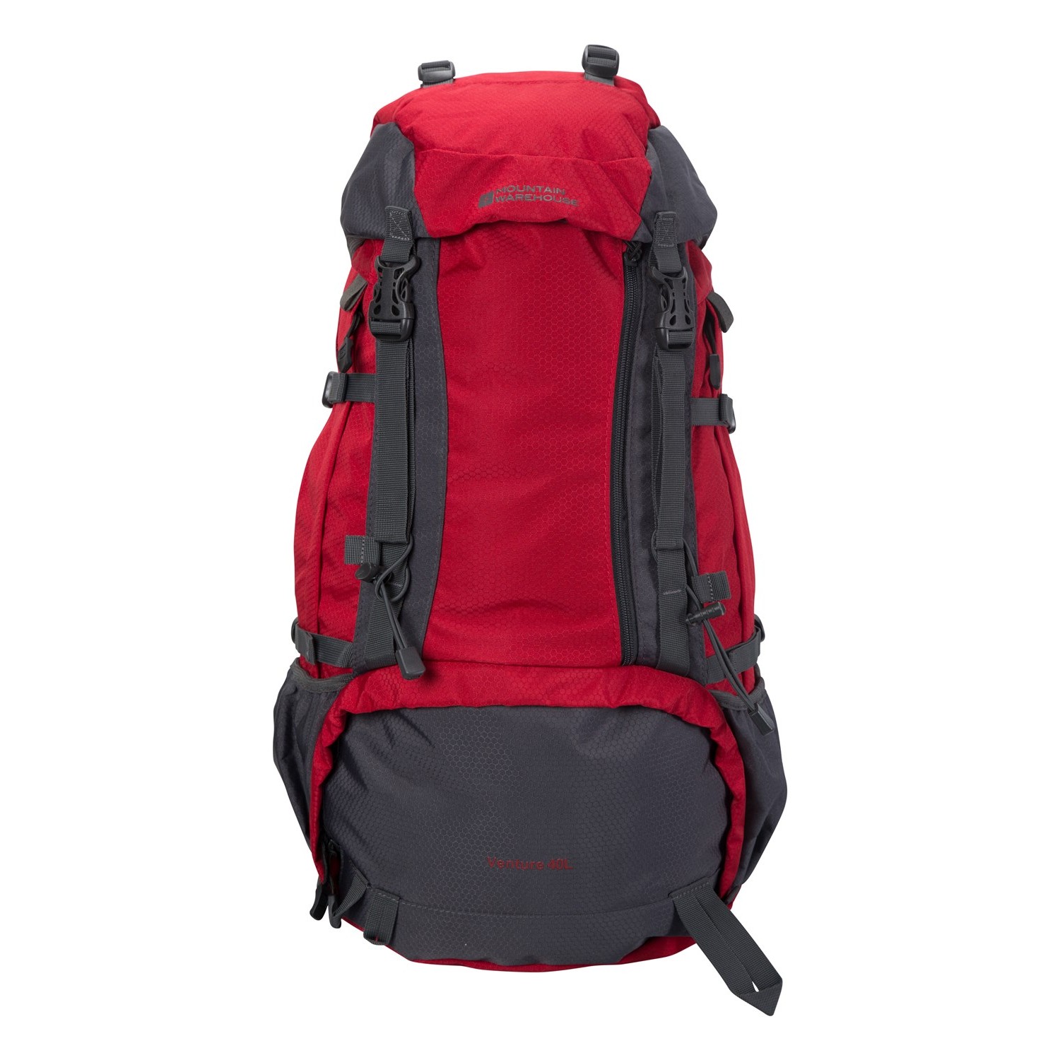 Thumbnail - Mountain Warehouse Venture-Rucksack (rot/grau)