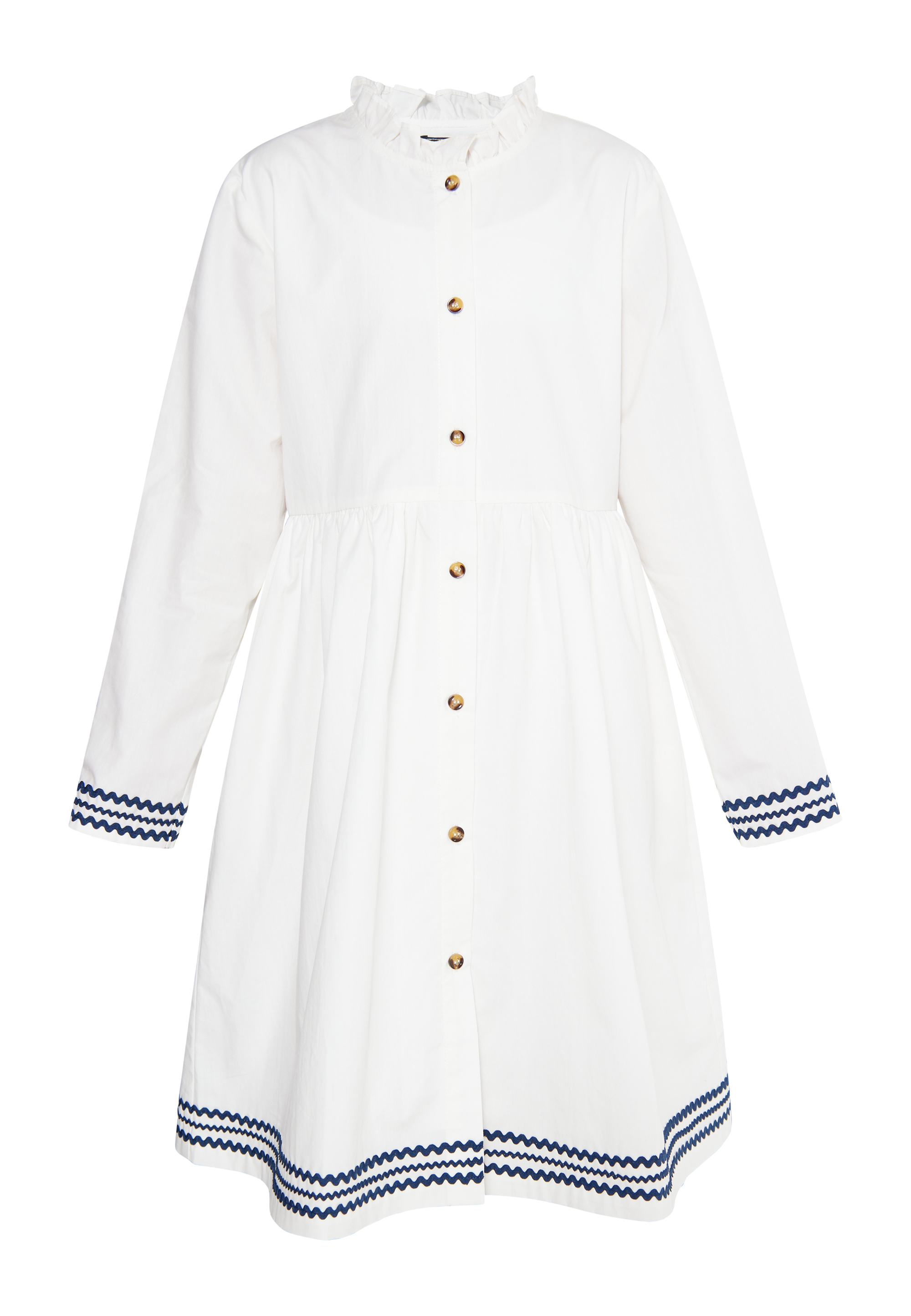 Thumbnail - Dreimaster Kleid Mädchen (Kids) weiss