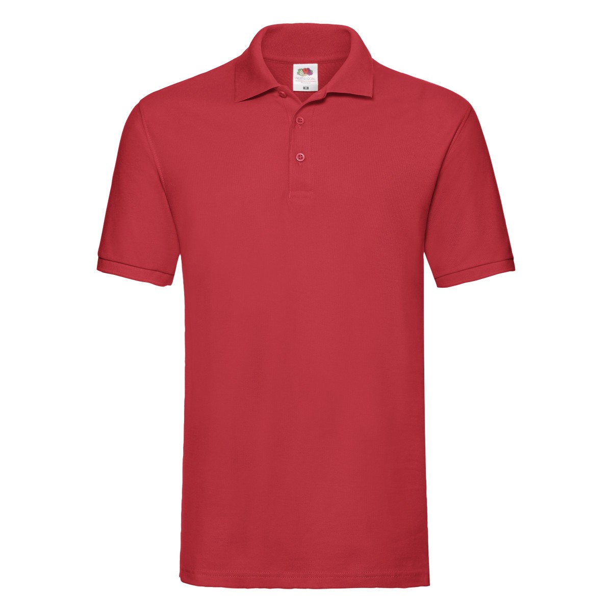 Thumbnail - Fruit of the Loom - "Premium" Poloshirt für Herren (Rot)